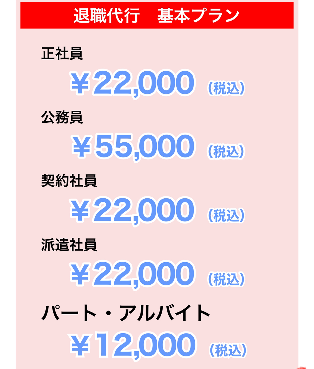 退職代行 基本プラン